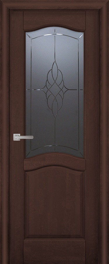 Межкомнатная дверь (Вилейка ольха) Лео ДО Венге - фото 1 - id-p196753071