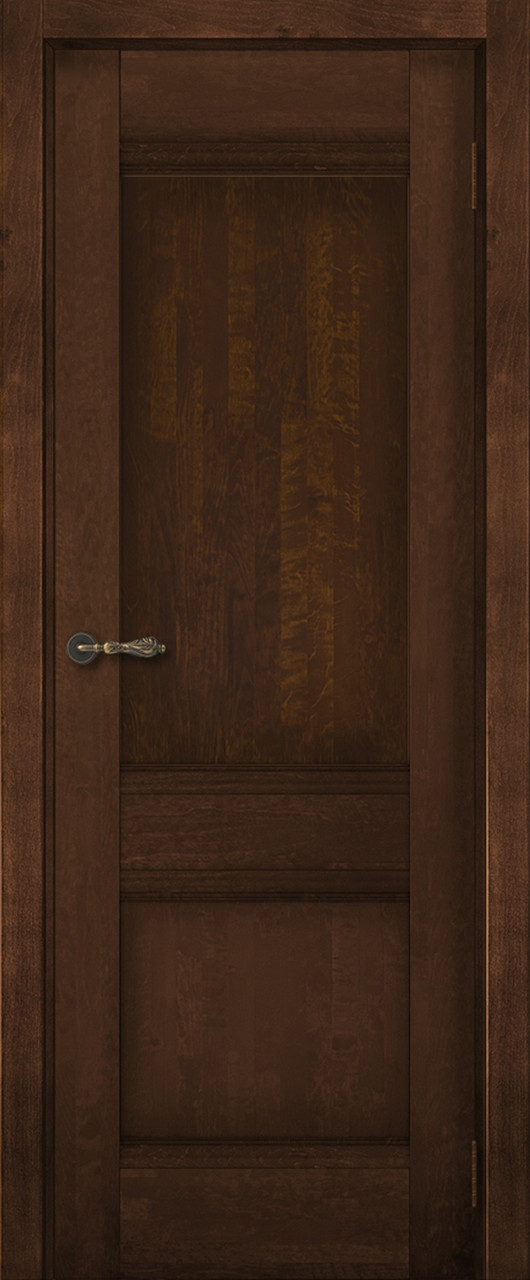 Межкомнатная дверь (Вилейка ольха) Робер ДГ Античный орех - фото 1 - id-p196753077