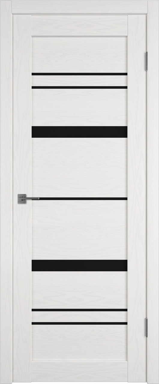Межкомнатная дверь Atum Pro Х25 BLACK gloss, Polar Soft - фото 1 - id-p196753248
