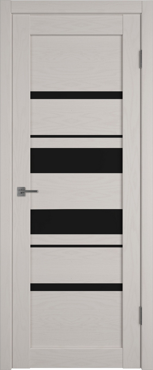 Межкомнатная дверь Atum Pro Х29 BLACK gloss. Fleet Soft - фото 1 - id-p196753280