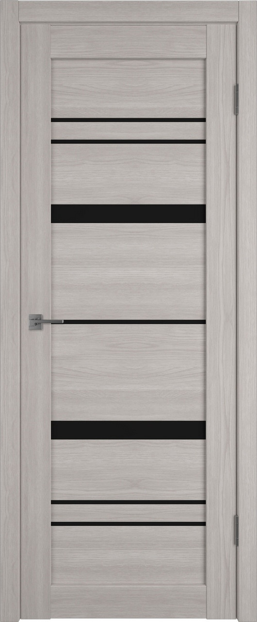Межкомнатная дверь Atum Pro Х25 BLACK gloss, Stone Oak - фото 1 - id-p196753285
