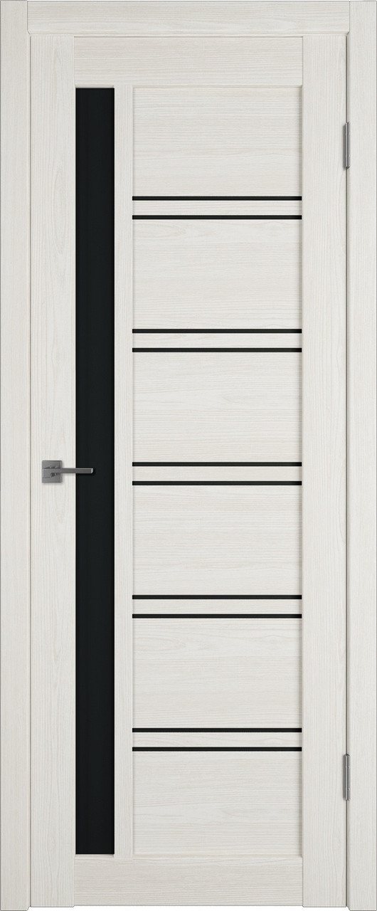 Межкомнатная дверь Atum Pro Х38 black gloss. Artic Oak - фото 1 - id-p196753287