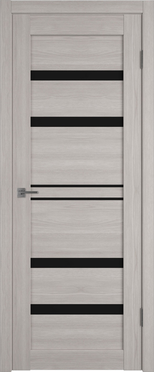 Межкомнатная дверь Atum Pro Х26 BLACK gloss, Stone Oak