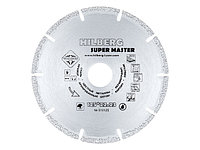 Алмазный круг 125х1.0x22.2 мм для бетона SUPER MASTER HILBERG 510125