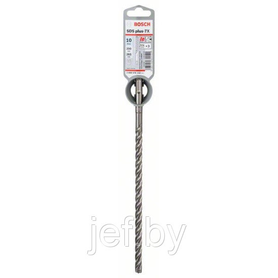 Бур (сверло)10х200х265 мм  SDS-plus 7X BOSCH 2608576142