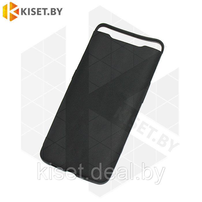 Силиконовый чехол KST MC для Samsung Galaxy A80 / A90 черный матовый - фото 1 - id-p196754135