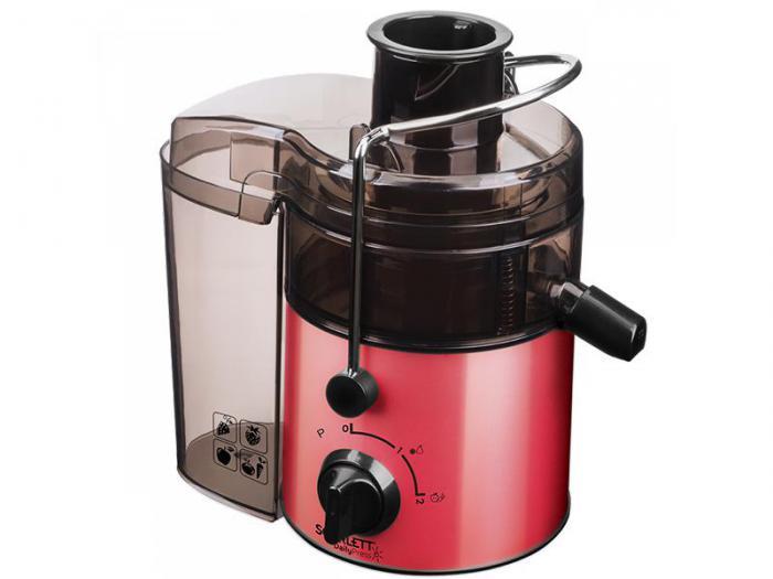 Соковыжималка Scarlett SC-JE50S19 электрическая бытовая для яблок овощей и фруктов центробежная