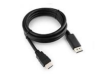 Аксессуар Gembird Cablexpert DisplayPort to HDMI 20M/19M 1.8m Black CC-DP-HDMI-6