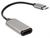 Аксессуар Адаптер Barn&Hollis для APPLE MacBook Type-C - HDMI Grey УТ000022787