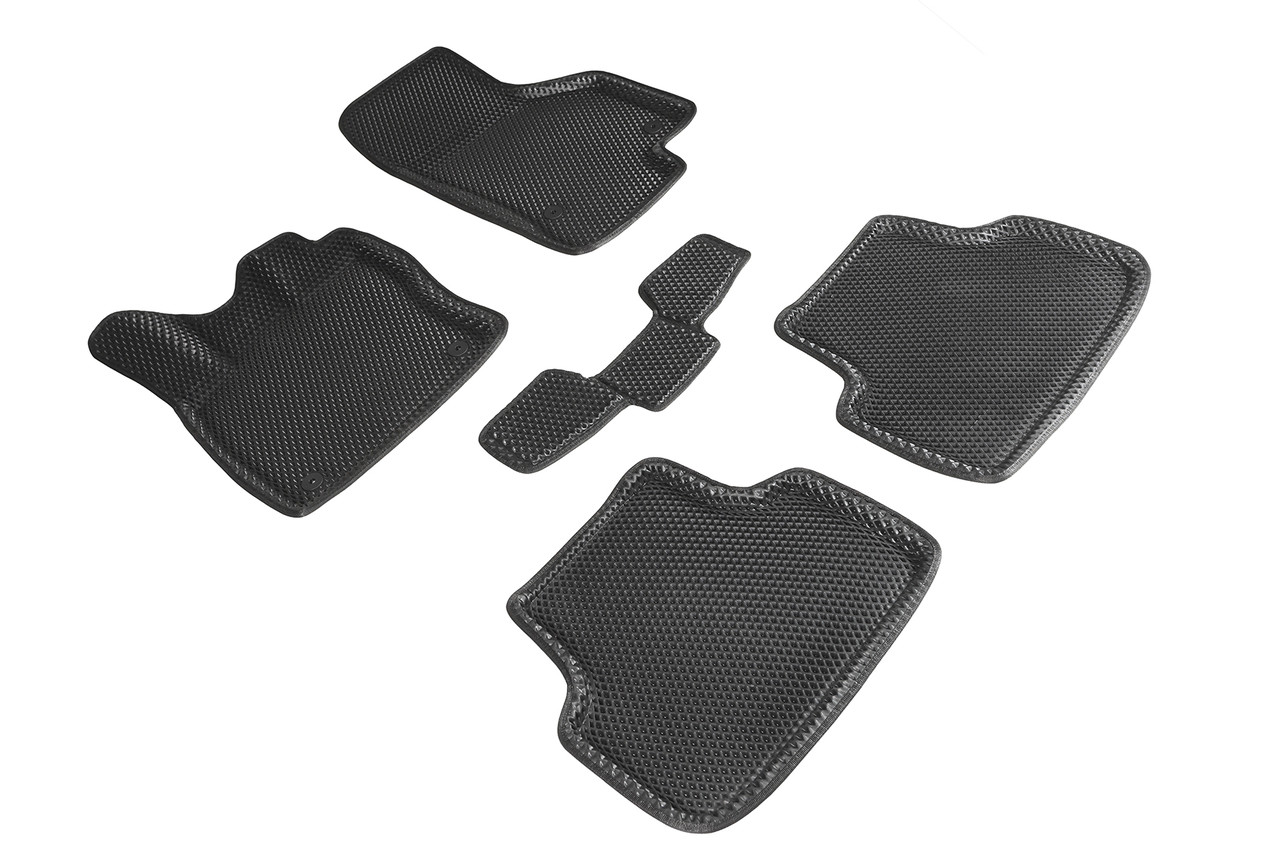 Коврики 3D EVA Seintex для Skoda Octavia A7 2014- (цвет Черный) арт.95193 - фото 1 - id-p195444046