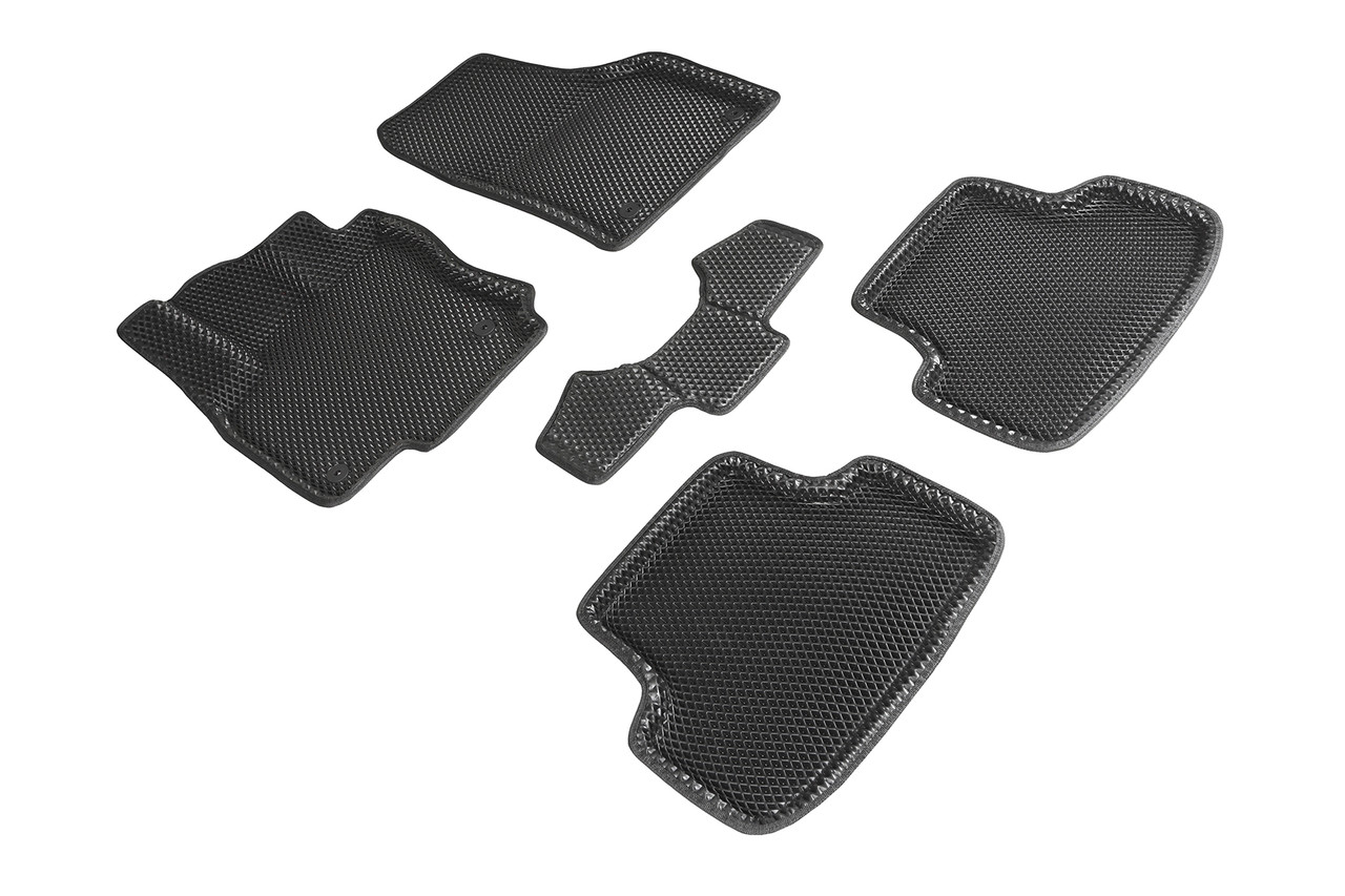 Коврики 3D EVA Seintex для Volkswagen Taos 2020- (цвет Черный) арт.95336 - фото 1 - id-p195444042