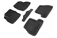Коврики 3D EVA Seintex для Ford Focus 2011- (цвет Черный) арт.95240