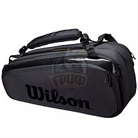 Чехол-сумка Wilson Super Tour Pro Staff на 9 ракеток (черный) (арт. WR8010601001)