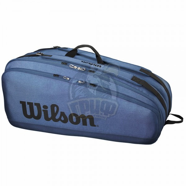 Чехол-сумка Wilson Tour Ultra на 12 ракеток (синий) (арт. WR8024001001)