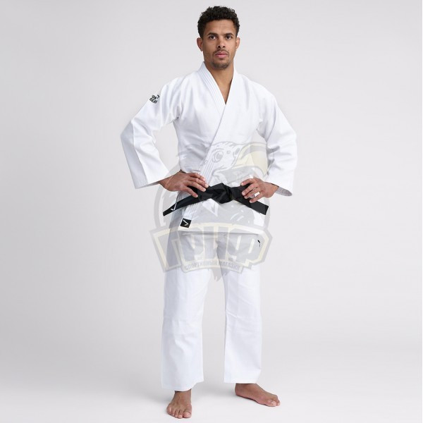 Кимоно дзюдо Ippon Gear Basic 2 500 г (60% хлопок, 40% полиэстер) (арт. JI551W) - фото 1 - id-p196757427