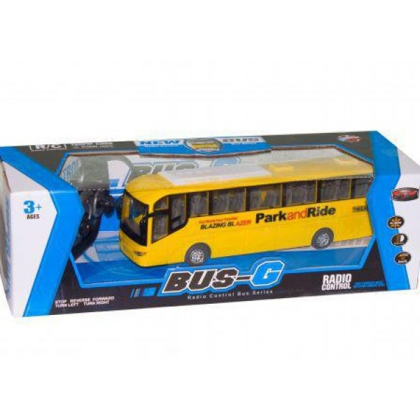 Автобус на радиоуправлении HK Industries Bus-G жёлтый (в коробке) - фото 1 - id-p196757933