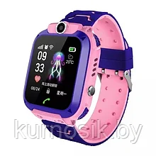 Умные детские часы Smart Baby Watch Q12, розовые