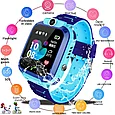 Умные детские часы Smart Baby Watch Q12, голубой, фото 2