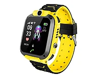 Умные детские часы Smart Baby Watch Q12, желтый