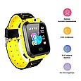 Умные детские часы Smart Baby Watch Q12, желтый, фото 2