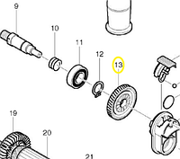 Шестерня косозубая 45 MAKITA 226579-5