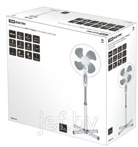 Вентилятор электрический напольный ВП-01 Тайфун TDM SQ2701-0001 - фото 3 - id-p196760149