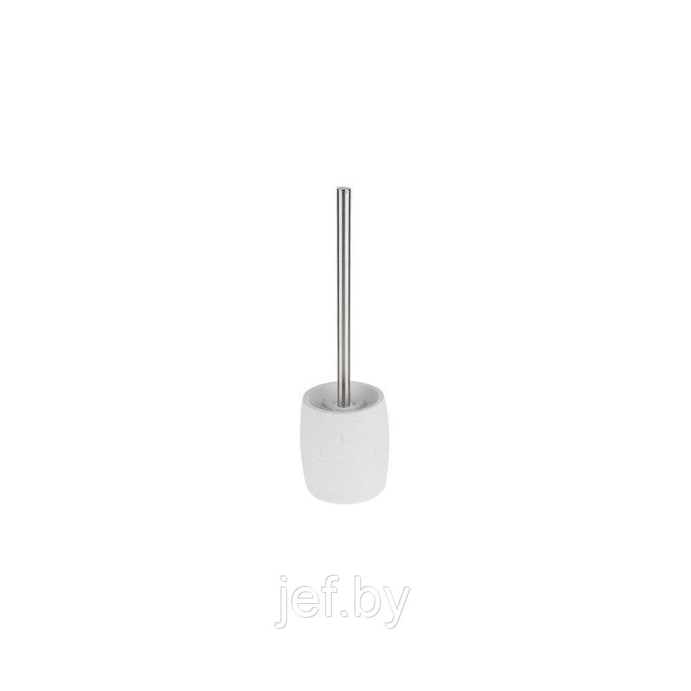 Ершик с подставкой WHITESTONE белый PERFECTO LINEA 35-105035