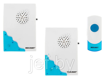 Звонок беспроводной дверной с двумя вызывными панелями RX-5 REXANT 73-0050, фото 2