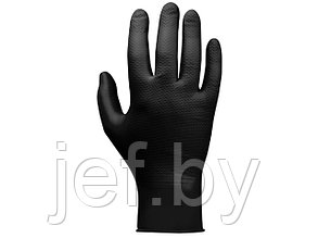 Перчатки нитриловые р-р 10/XL черные 25 пар JETA SAFETY 050NATRIX-BL-10-XL