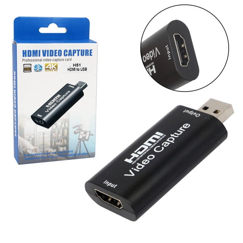 Переходник конвертер HDMI на USB (карта видеозахвата) - фото 2 - id-p196738862