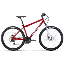 Велосипед Forward Sporting 27.5 3.2 HD р.17 2022 (темно-красный/серебристый)
