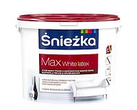 Краска Sniezka MAX WHITE LATEX 10 л. снежно-белая латексная РП