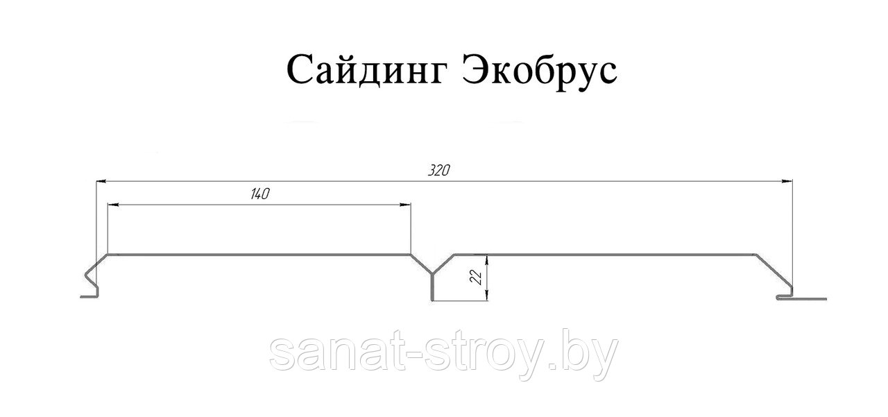 ЭкоБрус 0,345 Grand Line 0,45 Print Premium  Golden Wood Cherry Wood