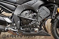 Дуги на мотоцикл YAMAHA FZ1, FZ8 от `06- со слайдерами CRAZY IRON серии STREET