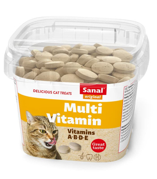 Мультивитаминный комплекс для кошек с витамином В "Multi Vitamin" Sanal (Санал) 100 гр - фото 1 - id-p196769052