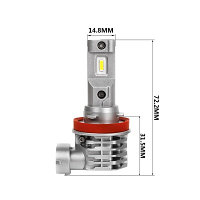Лампа светодиодная H11 RUNOAUTO серия M4 5500K (комплект 2 шт)