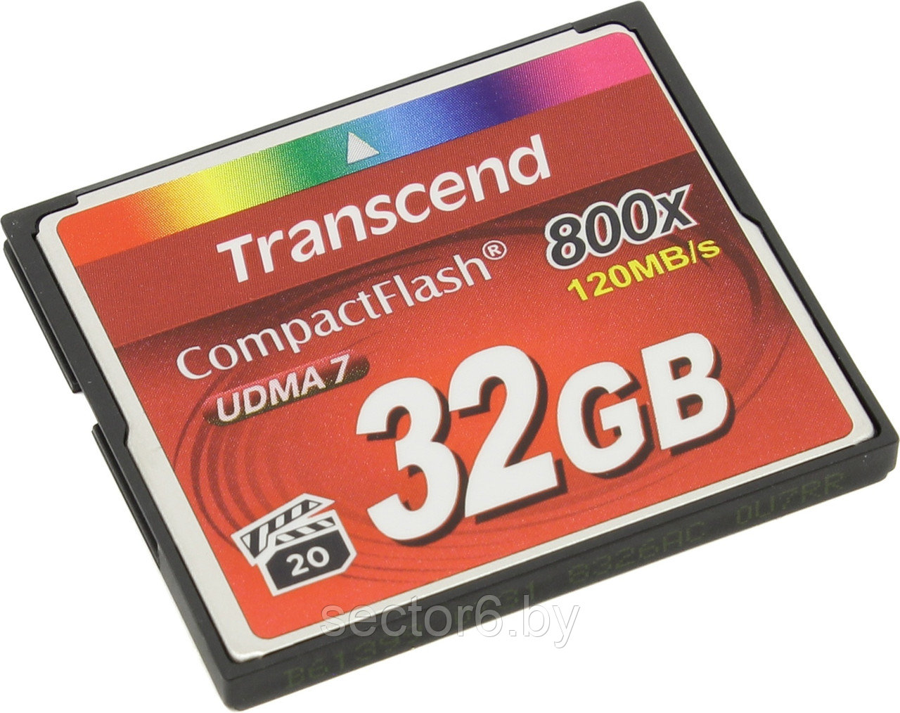 Карта памяти Transcend 800x CompactFlash Premium 32GB (TS32GCF800) - фото 1 - id-p196773266
