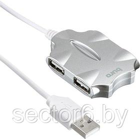 USB-хаб Buro BU-HUB4-0.5-U2.0-Candy