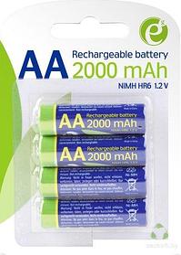 Аккумуляторы Gembird AA 2000 mAh 4 шт. EG-BA-AA20R4-01