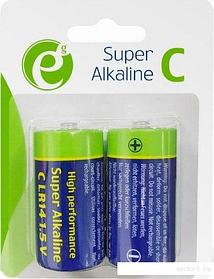 Батарейки EnerGenie Super Alkaline C 2 шт. EG-BA-LR14-01