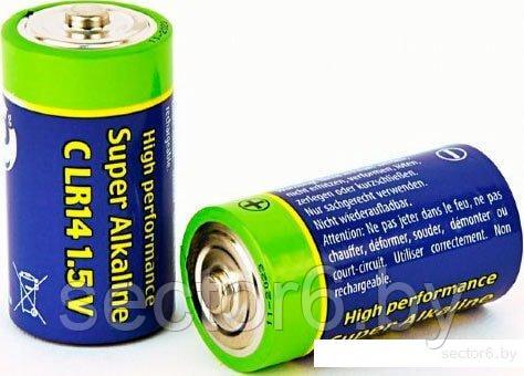 Батарейки EnerGenie Super Alkaline C 2 шт. EG-BA-LR14-01 - фото 2 - id-p196773858