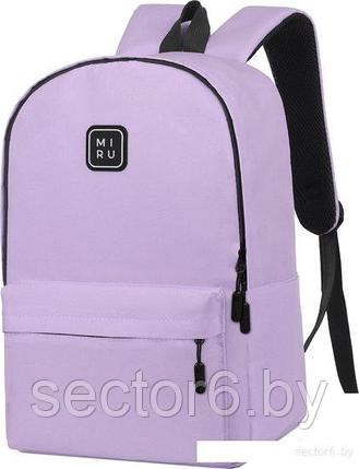 Городской рюкзак Miru City Extra Backpack 15.6 (розовая лаванда), фото 2