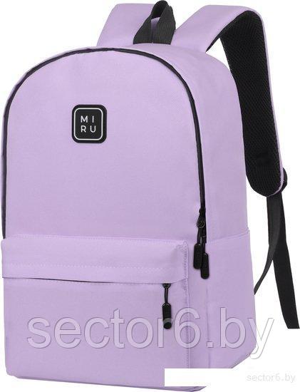 Городской рюкзак Miru City Extra Backpack 15.6 (розовая лаванда) - фото 1 - id-p196773953