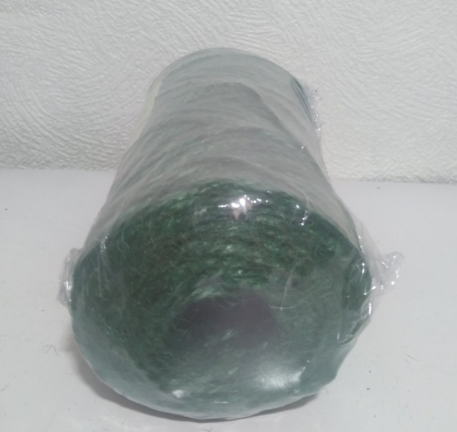 Шпагат джутовый Зеленый 200 метров 2,0- 2,25 мм (1120 текс) - фото 3 - id-p196777141