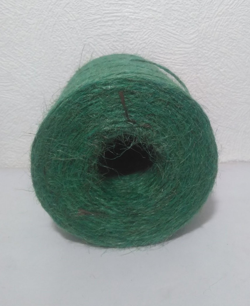 Шпагат джутовый Зеленый 500 метров 2,0- 2,25 мм (1120 текс) - фото 4 - id-p196777407