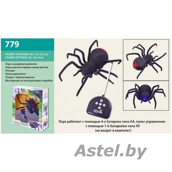 Радиоуправляемый паук Черная вдова (свет), арт. 779 - фото 5 - id-p193320167