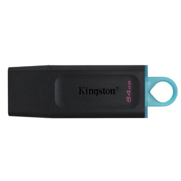 Флешка 64GB Kingston DataTraveler Exodia (DTX/64GB), USB 3.0, черный 556267