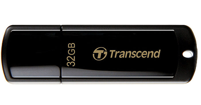 Флешка 32GB TRANSCEND TS32GJF350, USB 2.0, черный 556271