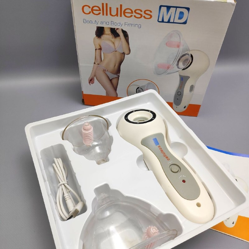 Вакуумный антицеллюлитный массажер Celluless MD (Целлулес МД) , зарядка-USB - фото 2 - id-p196783868