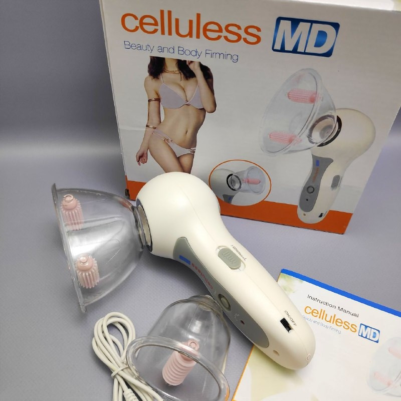 Вакуумный антицеллюлитный массажер Celluless MD (Целлулес МД) , зарядка-USB - фото 9 - id-p196783868